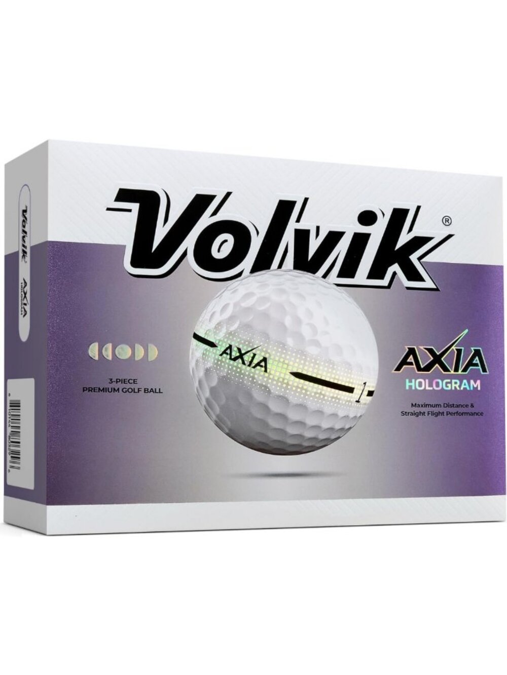 Premium Golf Balls - 1 Dozen White, High Performance, Soft Feel, Durable Design